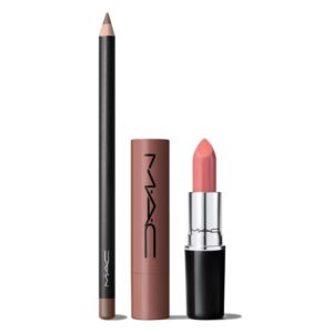 Soft Nude Lipstick with Lip Liner Combo